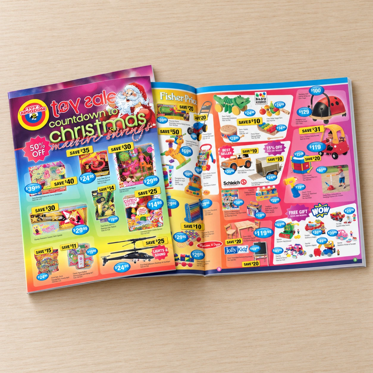 Toy catalogue — Retail catalogue design