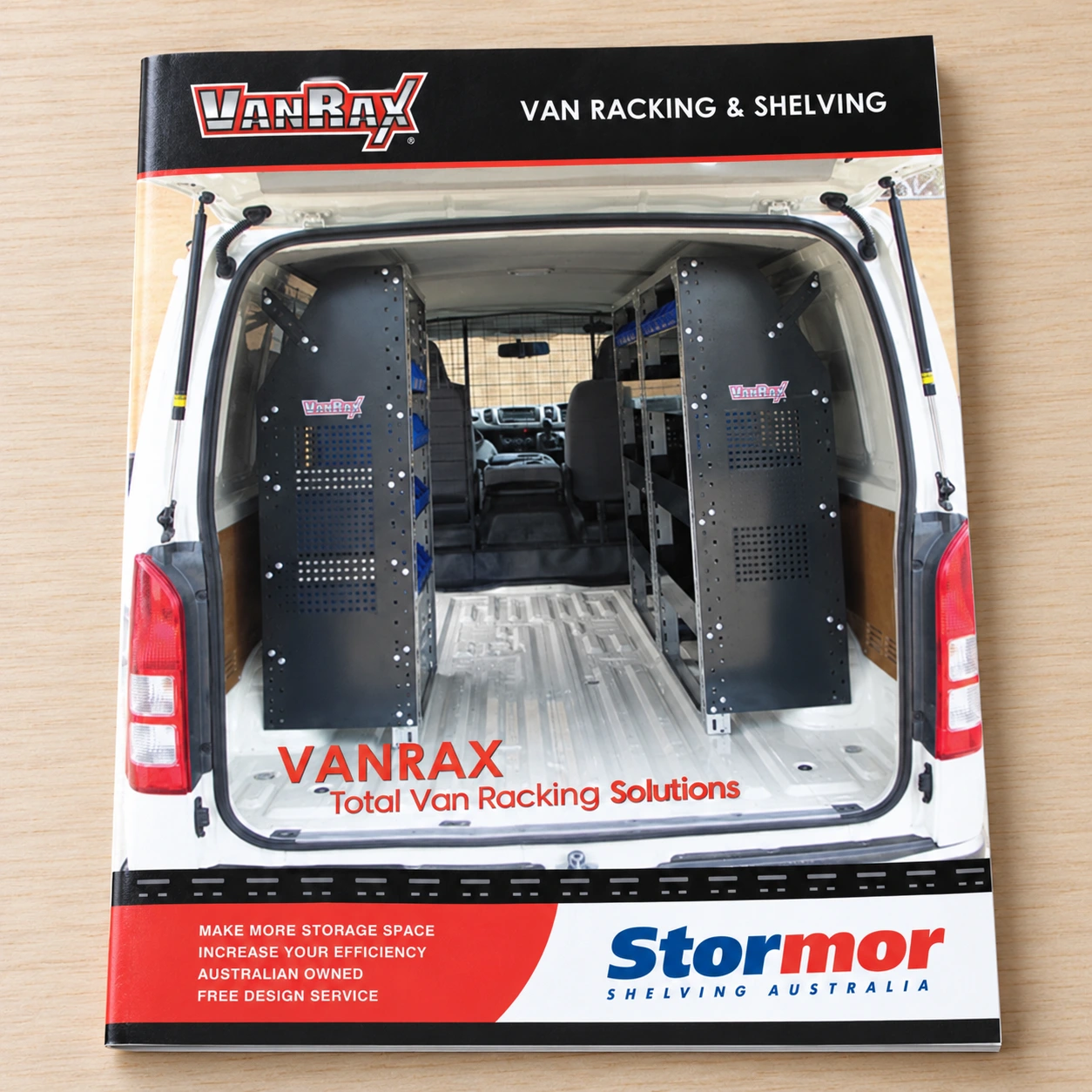 Vanrax — Catalogue design